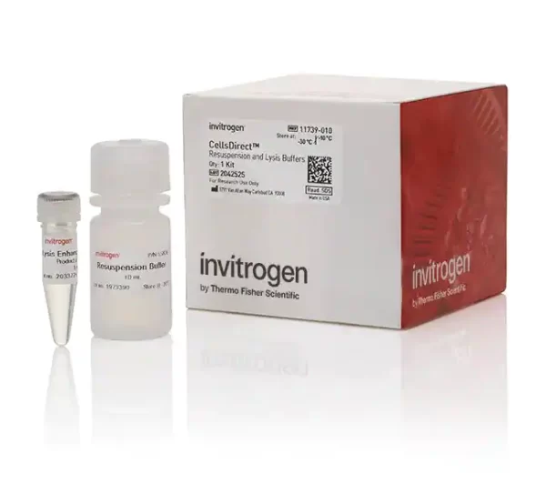 Invitrogen™CellsDirect Resuspension & Lysis Buffers includes 10 ml Resuspension Buffer & 1 ml Lysis Buffer