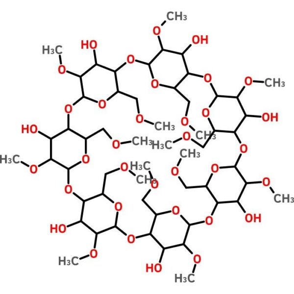 Methyl-beta-cyclodextrin, (mixture of several Methylated)