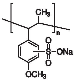 Polyanetholesulfonic acid, sodium salt