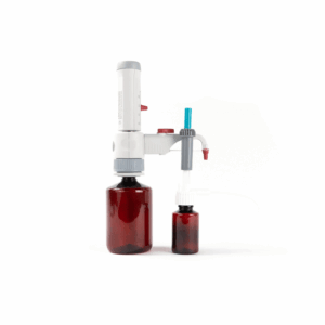 Dispenser set for total glycerin test kit