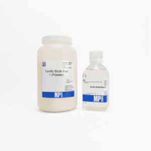 Terrific broth, part 1 (powder) and 2 (sterile liquid)