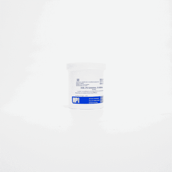 DOB 2% galactose, 1% raffinose