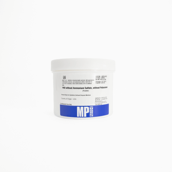 YNB w/o ammonium sulfate, w/o potassium phosphate