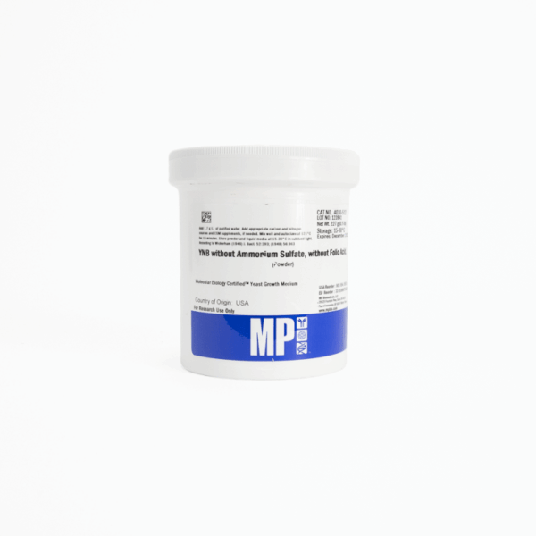 YNB w/o ammonium sulfate, w/o folic acid, w/o riboflavin