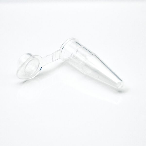 PCR tubes, 0.2 mL with attached flat cap