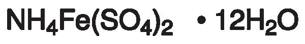 Ferric Ammonium Sulfate Dodecahydrate, ACS