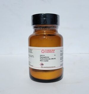 Epinephrine Hydrochloride ≥98.0% Fine Crystal - 5G