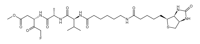 Biotin-Val-Ala-Asp(Ome)-fluoromethylketone