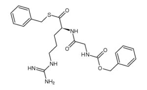 Z-Gly-Arg-Thiobenzyl Ester