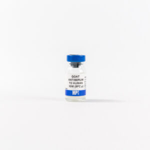 Anti-human IgM (5Fc u) goat antiserum