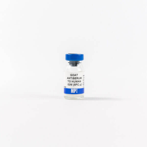 Anti-human IgM (5Fc u) goat antiserum