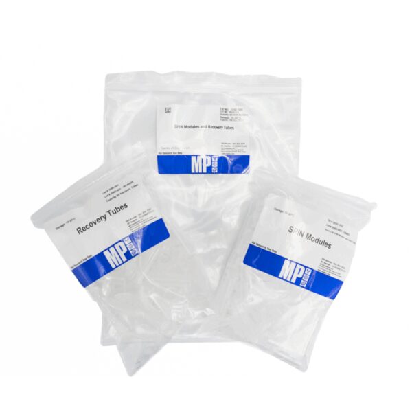 Spin module and recovery tubes