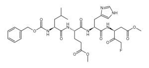 Z-Leu-Glu(OMe)-His-Asp(OMe)-fluoromethylketone