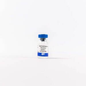 Anti-human alpha-1-antitrypsin goat antiserum