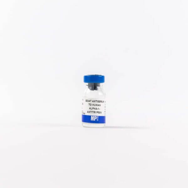 Anti-human alpha-1-antitrypsin goat antiserum