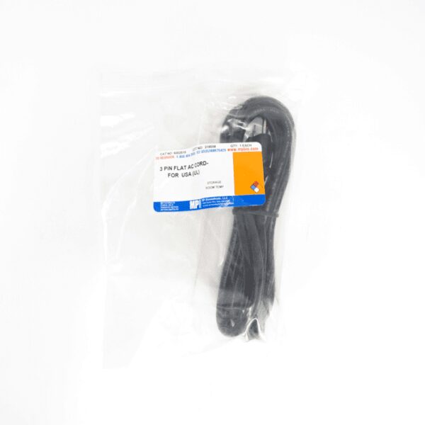 3-pin flat AC cord-for USA