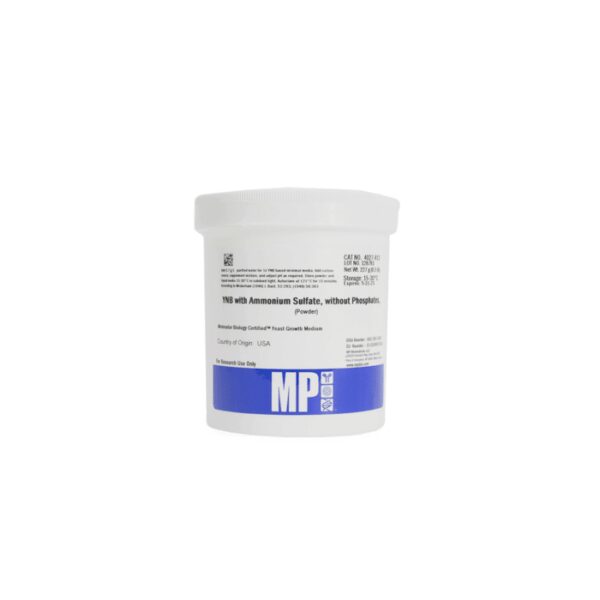 YNB w ammonium sulfate, w/o phosphates, NaCl