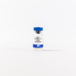 Anti-human transferrin goat antiserum