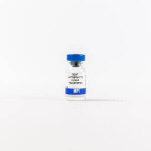Anti-human transferrin goat antiserum