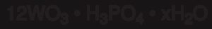 Phosphotungstic Acid Hydrate