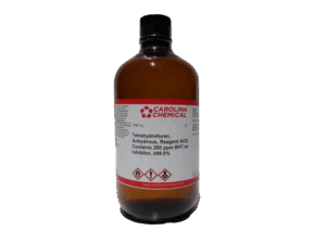 Tetrahydrofuran, Anhydrous, Reagent ACS, Contains 250 ppm BHT as Inhibitor - 1L