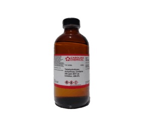 Tetrahydrofuran, Anhydrous, Reagent ACS, Contains 250 ppm BHT as Inhibitor - 200ML
