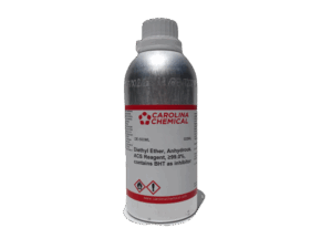 Diethyl Ether ACS Reagent, Anhydrous, ≥99.0%, with BHT as Inhibitor - 500ML