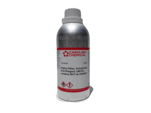 Diethyl Ether ACS Reagent, Anhydrous, ≥99.0%, with BHT as Inhibitor - 500ML