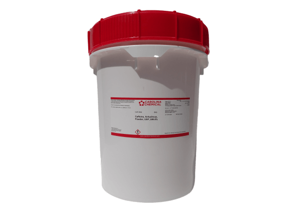 Caffeine Powder Anhydrous Pure, USP, ≥99.0% - 5KG