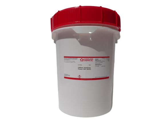 Caffeine Powder Anhydrous Pure, USP, ≥99.0% - 5KG