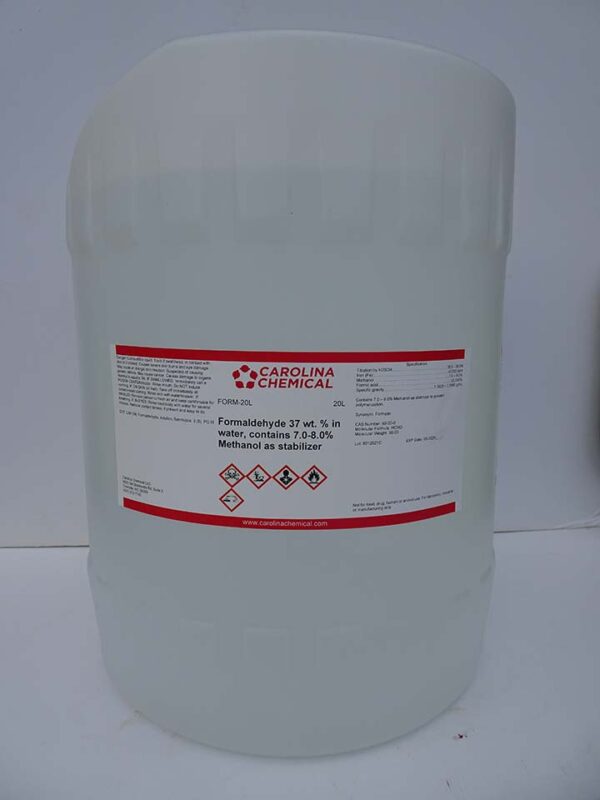 Formaldehyde Formalin 37% - 20L