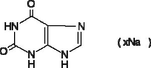 Xanthine, monosodium salt