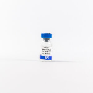 Anti-human albumin goat antiserum