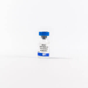 Anti-human albumin goat antiserum