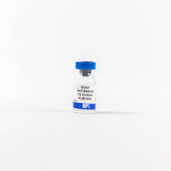 Anti-human albumin goat antiserum
