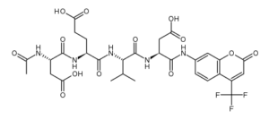 Ac-Asp-Glu-Val-Asp-7-Amino-4-TriFluoromethylcoumarin