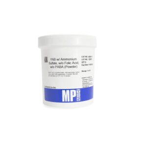 YNB with ammonium sulfate, w/o amino acids, dextrose, folic