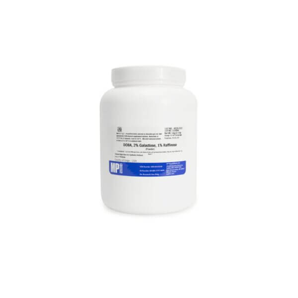 DOBA with 2% galactose, 1% raffinose