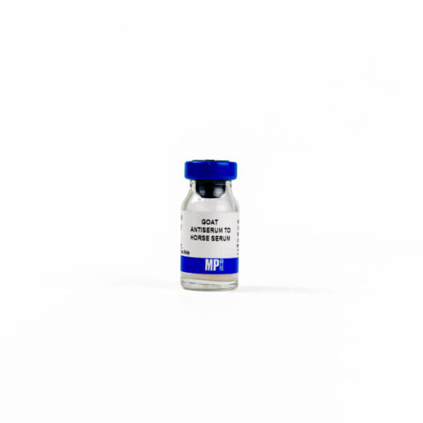 Anti-horse serum goat antiserum
