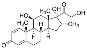 Dexamethasone, gamma-irradiated