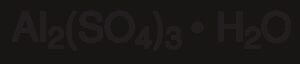 Aluminum sulfate hydrate