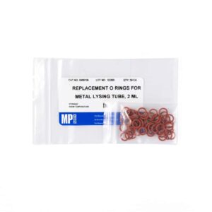 Replacement O-rings for metal lysing tube, 2 mL