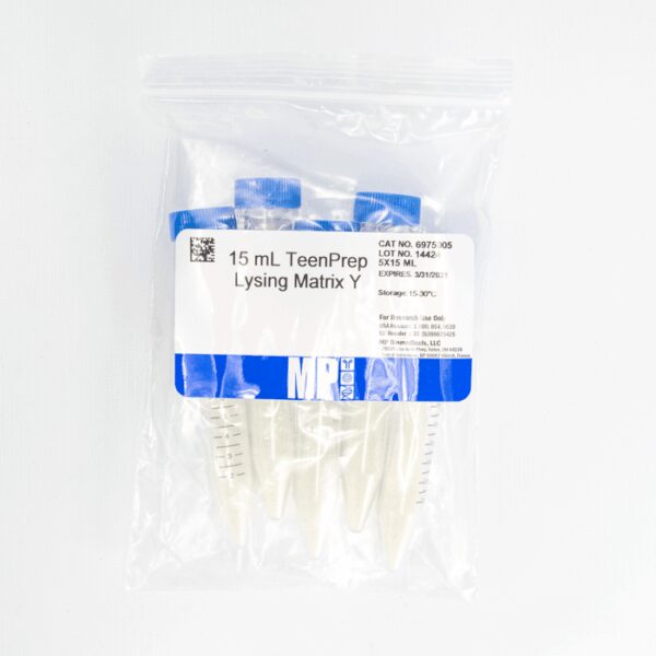 TeenPrep Lysing Matrix Y, 15 mL tube