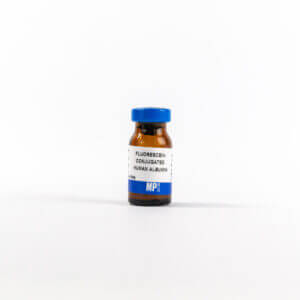 Fluorescein-conjugated human albumin