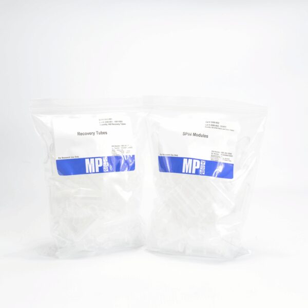 Spin module and recovery tubes