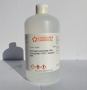 Hydrogen Peroxide 35% Food Grade - 500ML