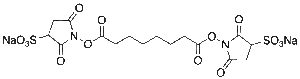 Suberate Bis(sulfosuccinimidyl) Sodium Salt (~85%)