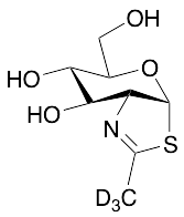 3a,6,7,7a-Tetrahydro-5-(hydroxymethyl)-2-(methyl)-(3aR,5R,6S,7R,7aR)-5H-Pyrano[3,2-d]thiazole-6,7-diol-d3