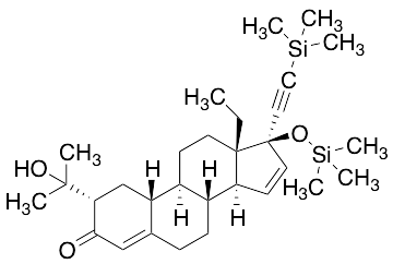 17-((Trimethylsilyl)ethynyl)-17-((trimethylsilyl)oxy)-2-isopropanol Gestodene