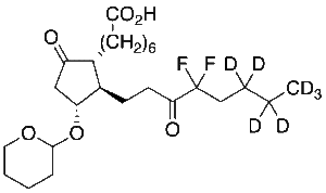 O-Tetrahydropyranyl Lubiprostone-d7